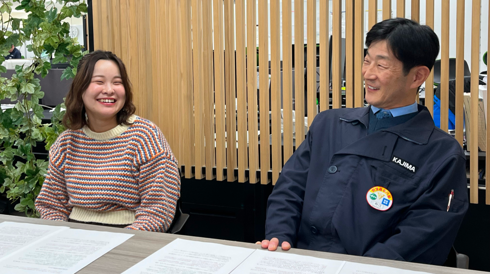 有江所長・横山氏へインタビュー